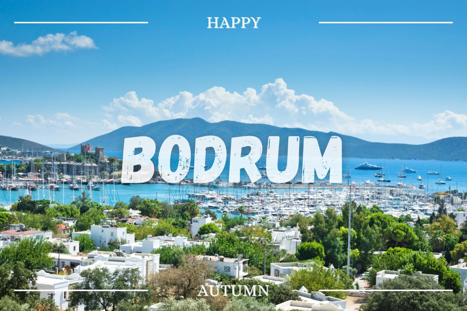 Swim in September and discover Bodrum’s serene beaches as summer gently transitions to autumn.