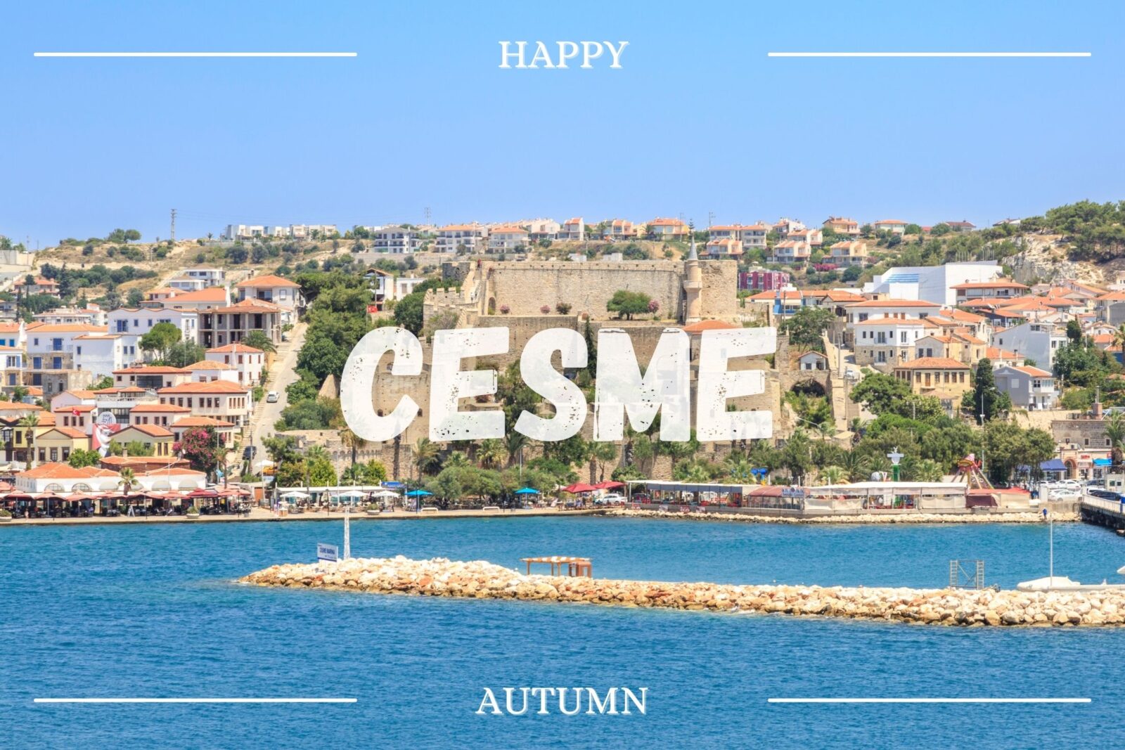 Enjoy the perfect September swim and soak in Çeşme’s clear waters and tranquil shores as summer fades into autumn.