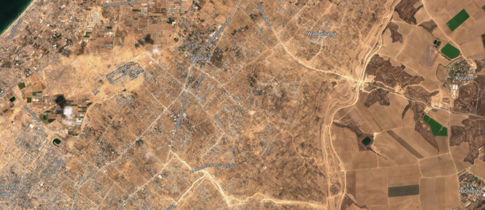 Satellite imagery reveals new Gaza corridor, raises concerns over Israeli army presence