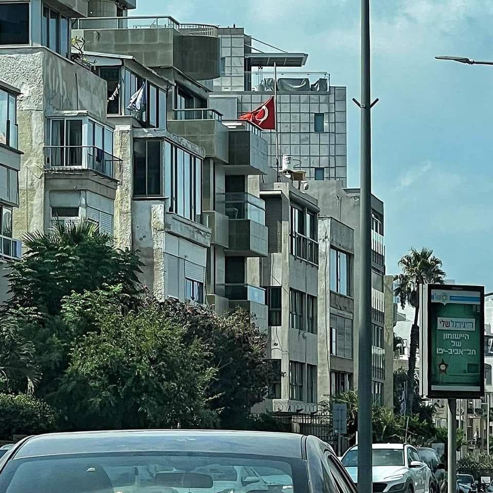 Israel summons Turkish deputy ambassador over lowering of flag in Tel Aviv