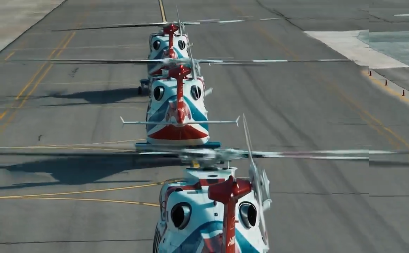 Türkiye's indigenous Gokbey helicopters take formation flight to mark Victory Day