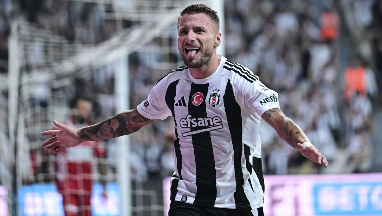 Besiktas' Ciro Immobile: 8 goals in 8 matches