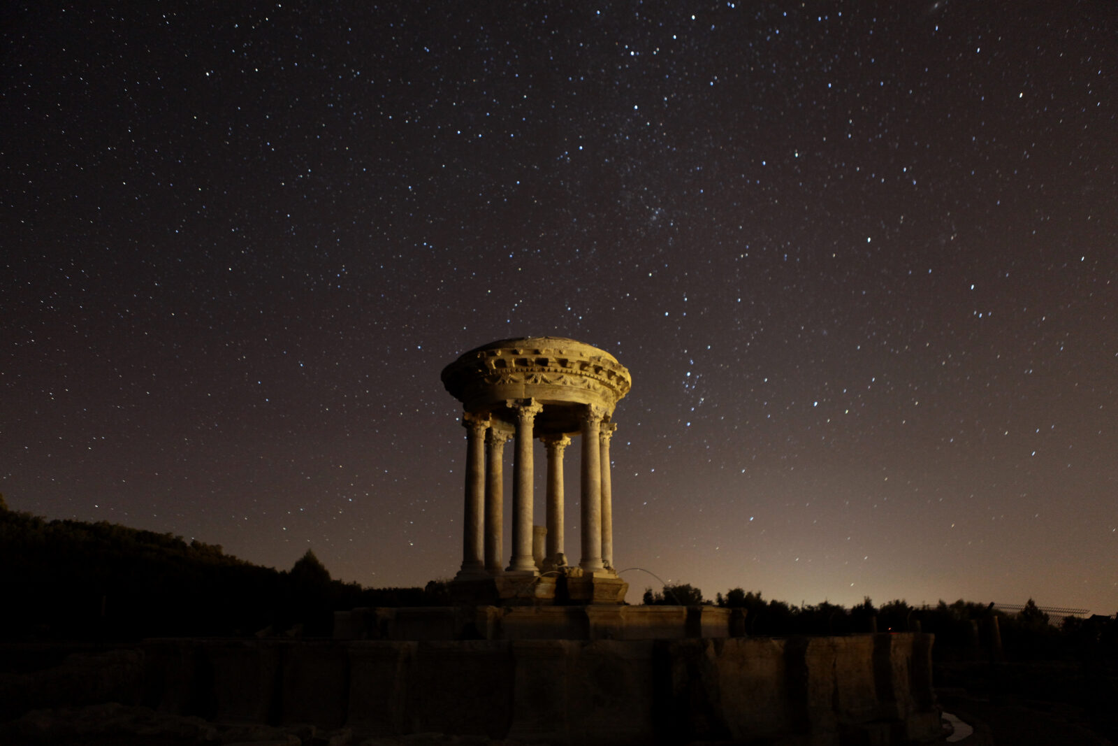 Perseid meteor shower observed in Türkiye's ancient cities