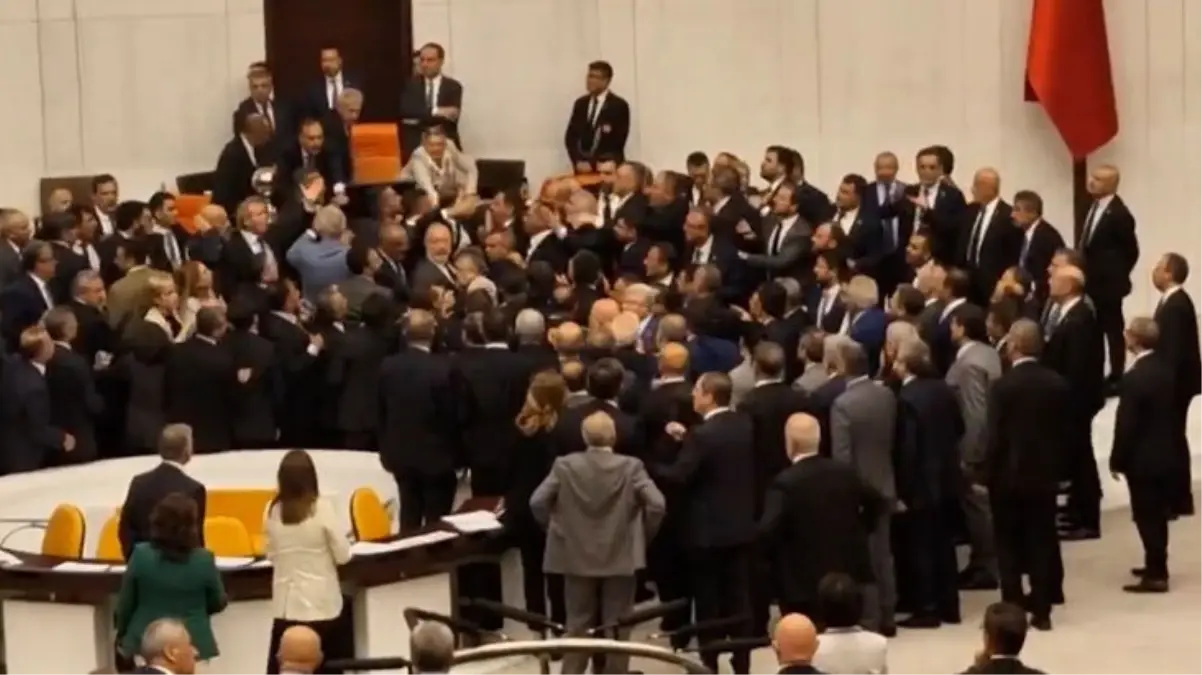 Turkish Parliament erupts in bloodshed: Historic brawls, fatal fights