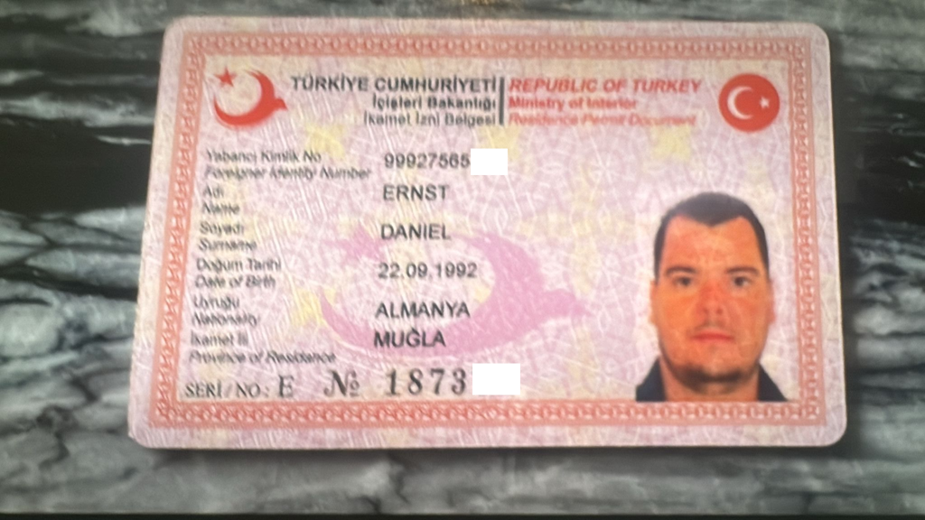 Dual identity cards issued to Europe's most notorious drug lord in Türkiye