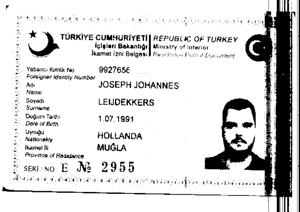 Dual identity cards issued to Europe's most notorious drug lord in Türkiye