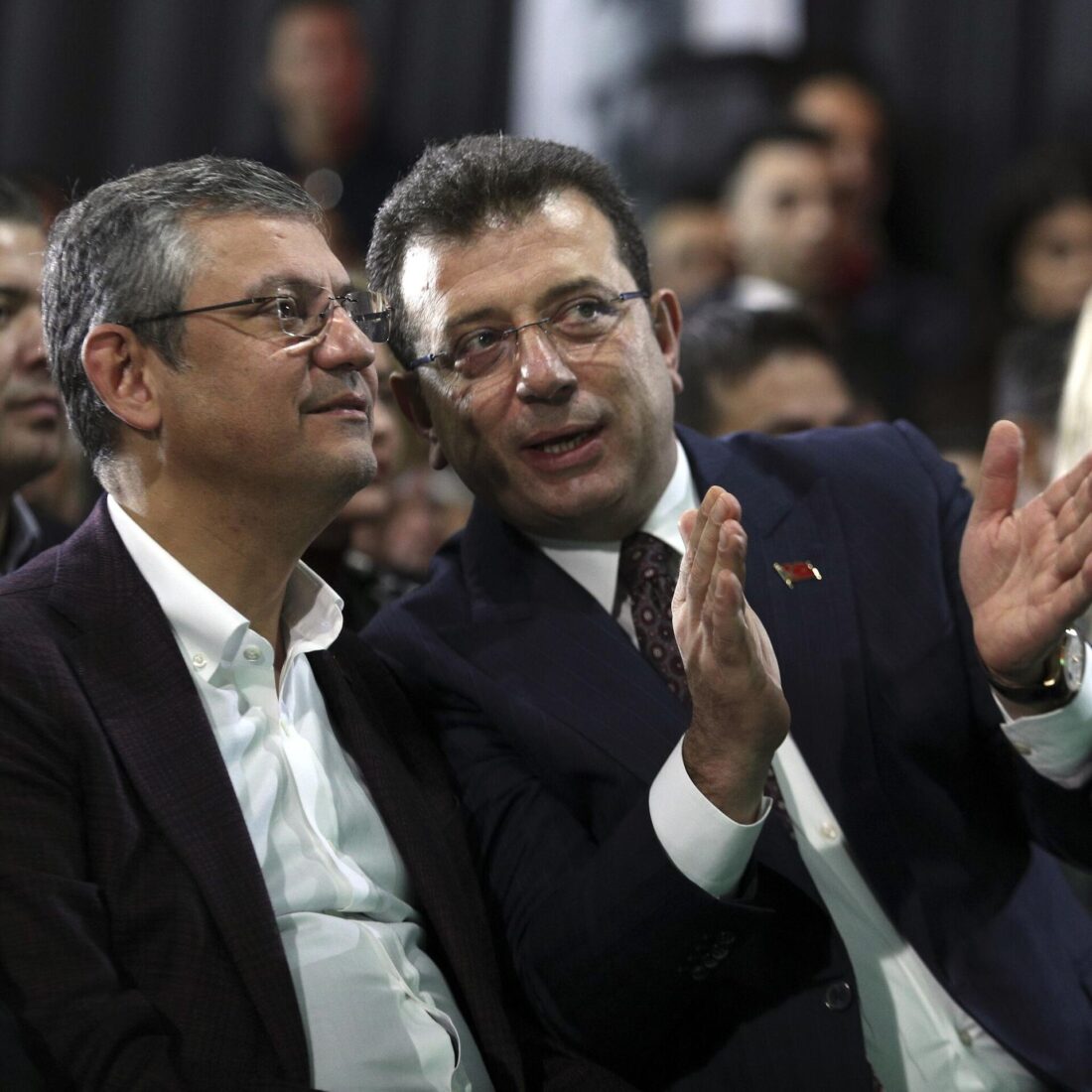 Presidential prospects Yavas, Imamoglu face off at main opposition congress