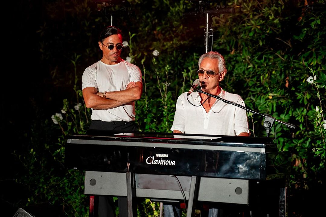 Andrea Bocelli praises controversial ‘Salt Bae’ chef, Nusret at fancy dinner in Italy