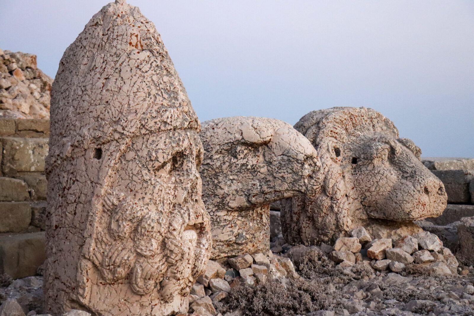 Rising interest in 2,000-year-old giant Mount Nemrut statues in Türkiye