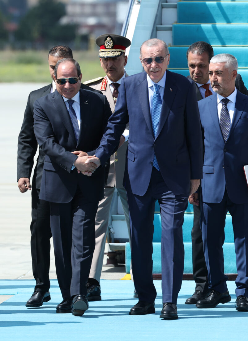 Erdogan welcomes Egypt's el-Sissi in Ankara, marking new era in bilateral ties