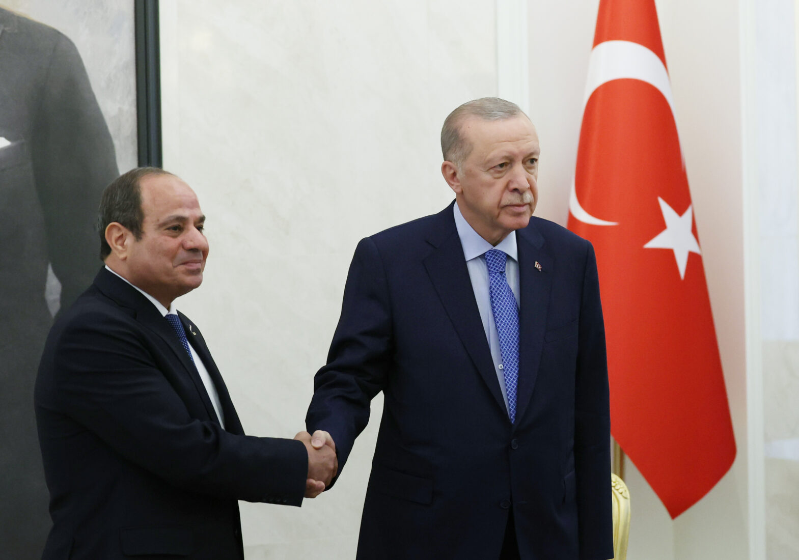 Erdogan welcomes Egypt's el-Sissi in Ankara, marking new era in bilateral ties