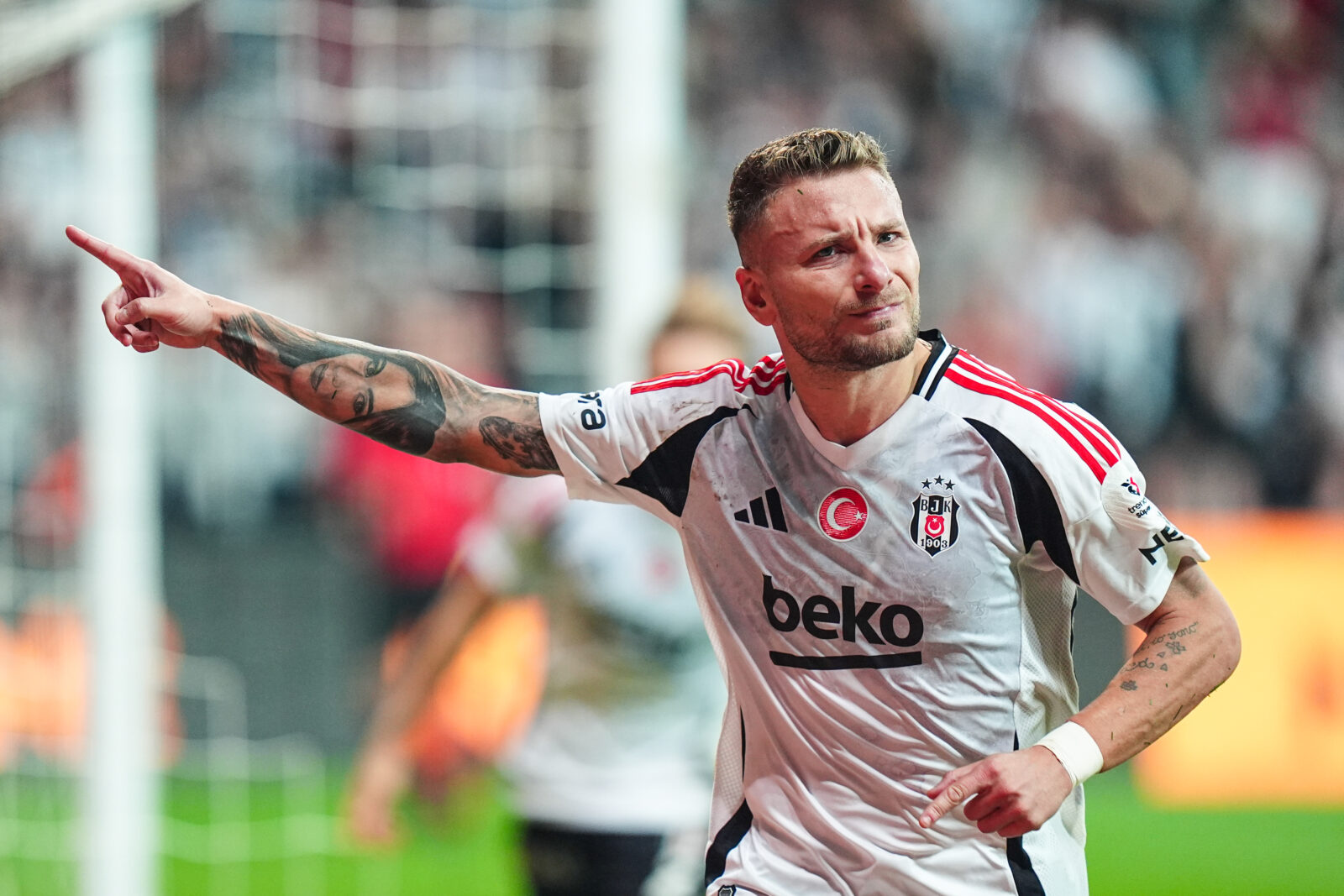 Besiktas' Ciro Immobile: 8 goals in 8 matches