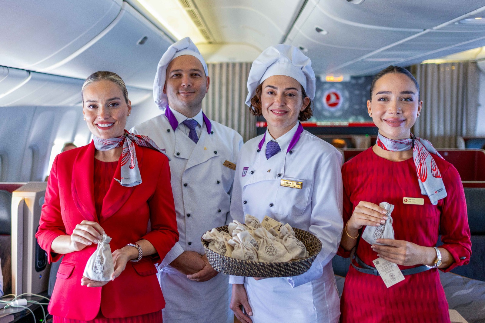 Introducing 12,000-year-old Anatolian bread from Gobeklitepe on THY flight