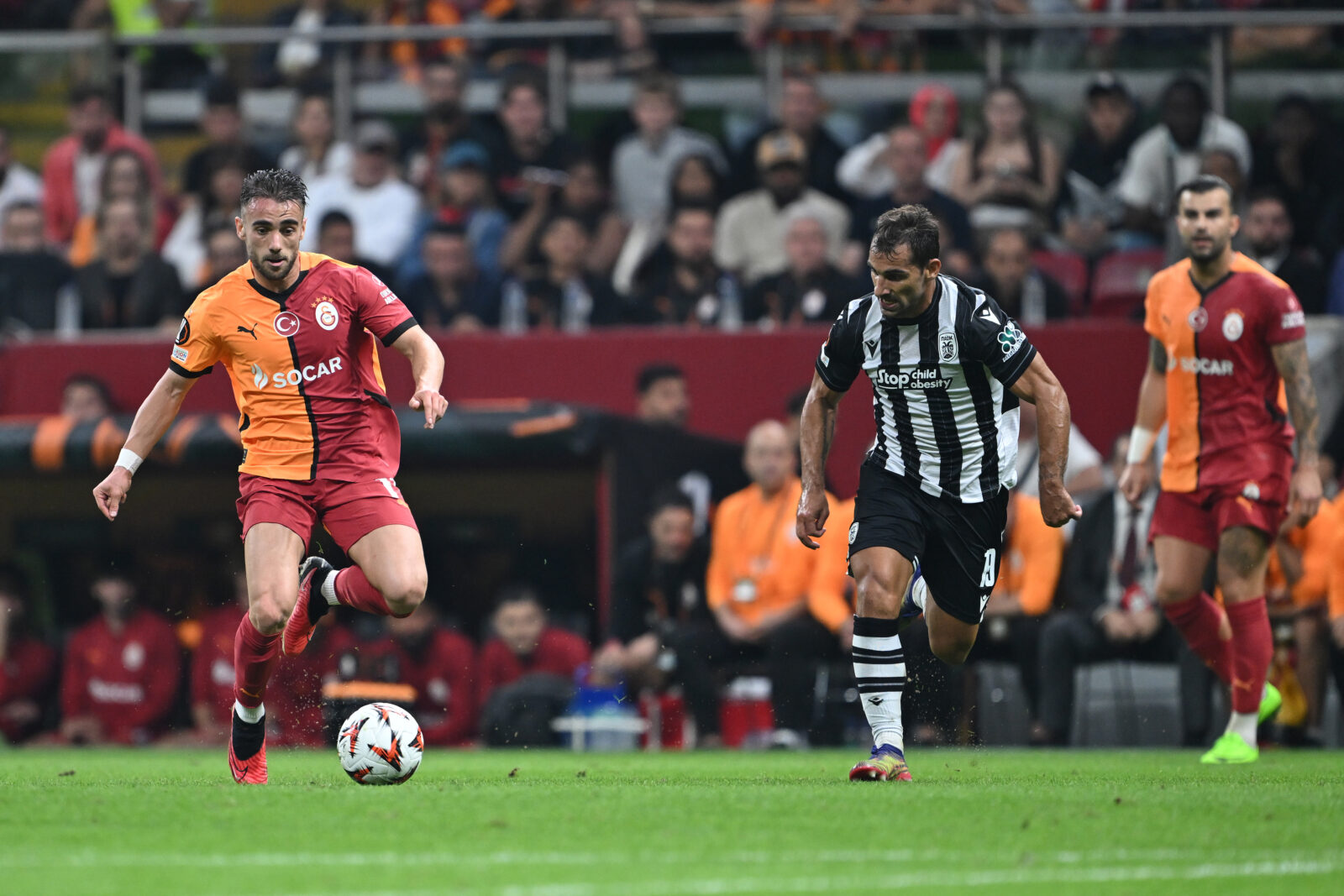 Galatasaray triumphs 3-1 over PAOK in UEFA Europa League opener