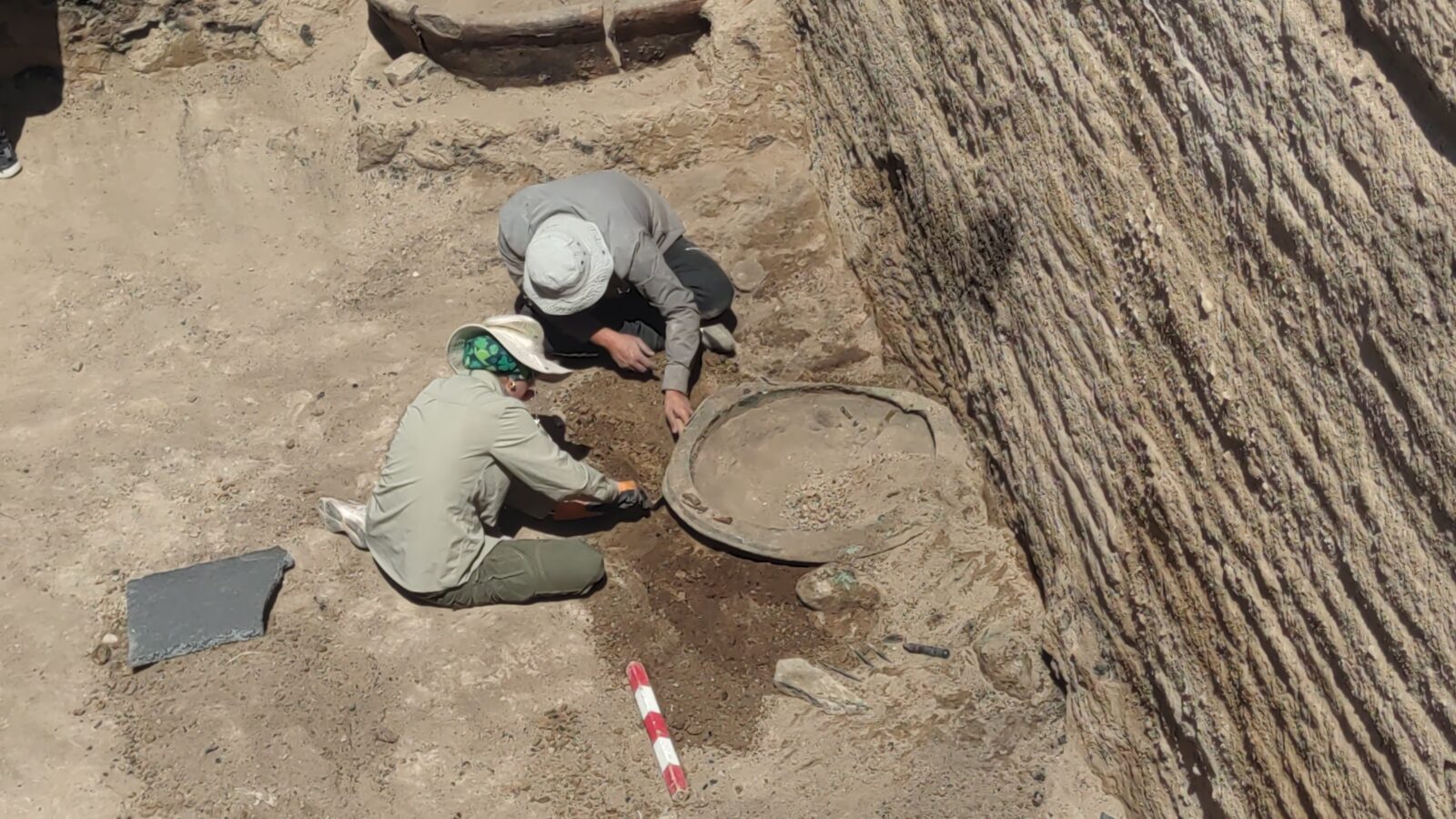 2,700-year-old bronze shields, helmet found at Türkiye's Ayanis Fortress