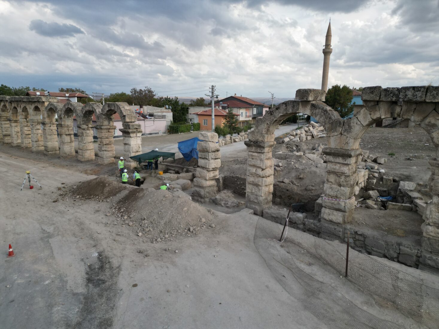 2,000-year-old aqueducts unearthed in Türkiye’s Tyana