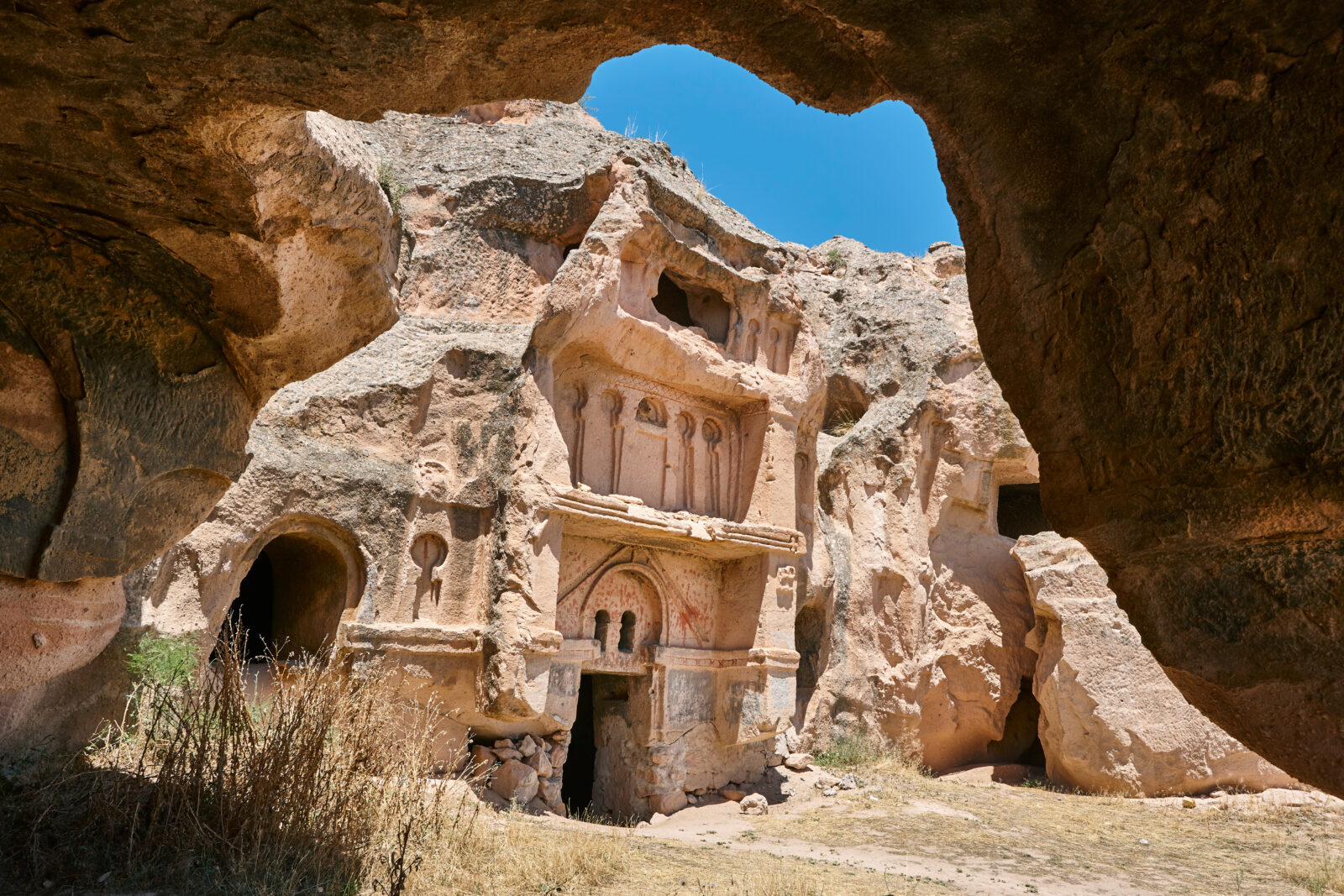 Uchisar Castle, Cappadocia Travel.