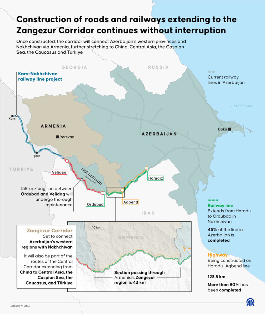 Iran FM opposes Zangezur corridor, calls boundary changes a red line