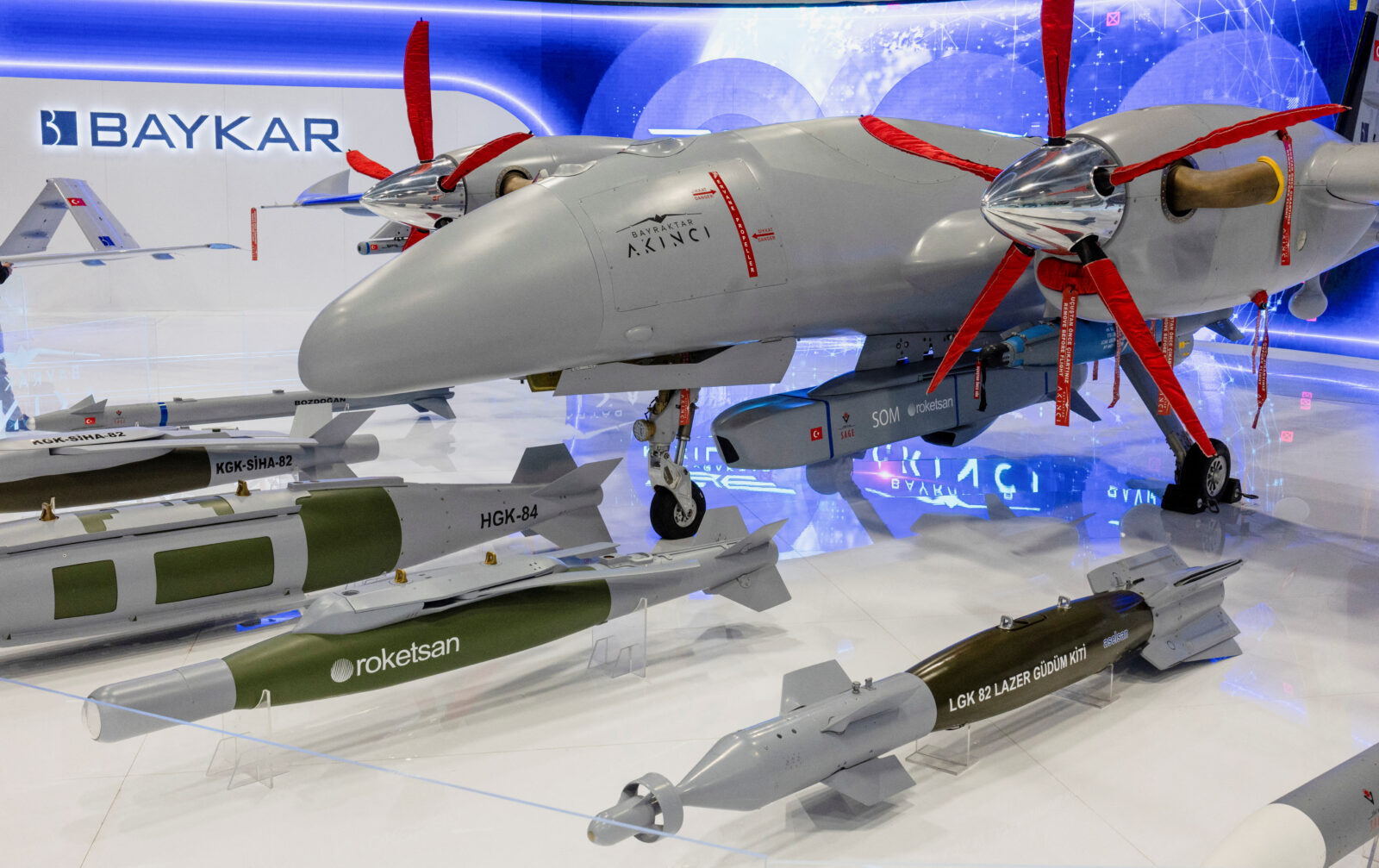 Bayraktar Akinci TUAV successfully tests  Tolun IIR munition