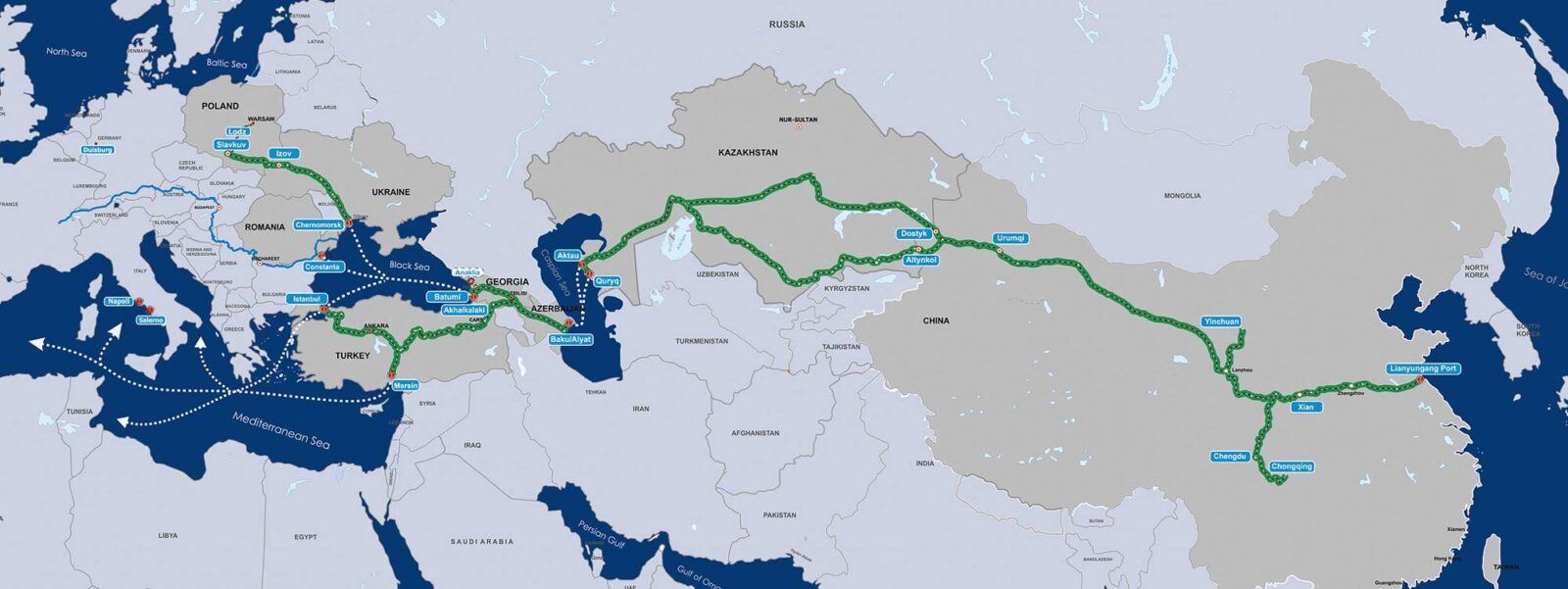 7 nations including Türkiye establish Eurasian Transport Route Association