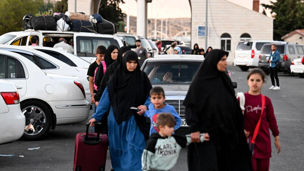 Over 30K people flee Lebanon to Syria in last 72 hours: UN