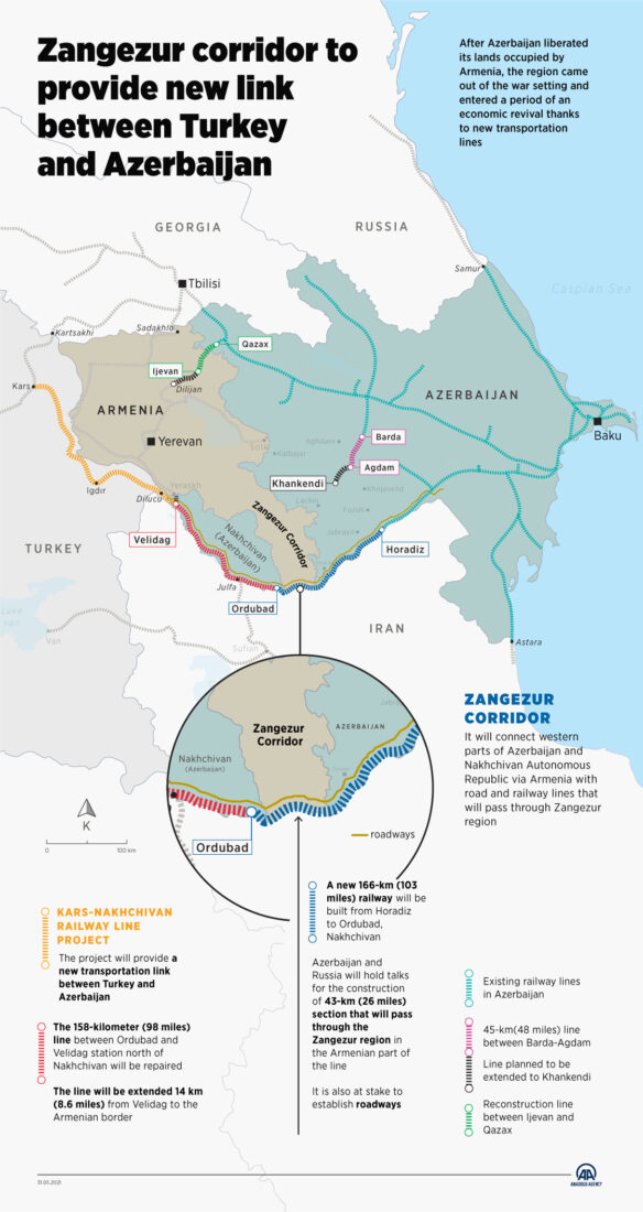 Iran FM opposes Zangezur corridor, calls boundary changes a red line