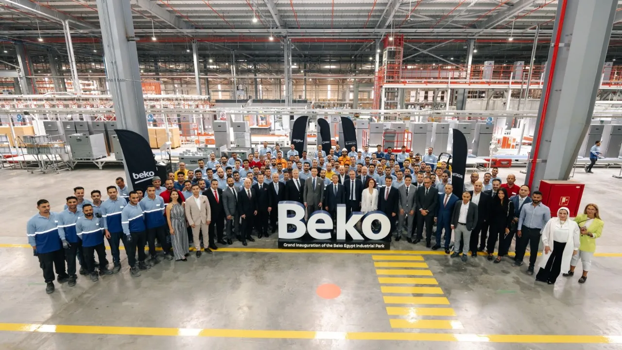 Turkish Beko opens 46th factory in Egypt, key officials attending