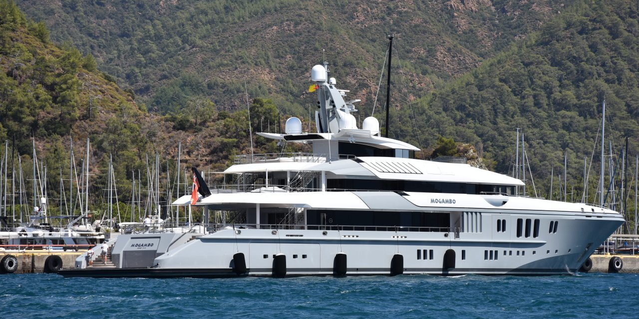 Co-founder of WhatsApp anchors superyacht Nebula in Marmaris, Turkiye