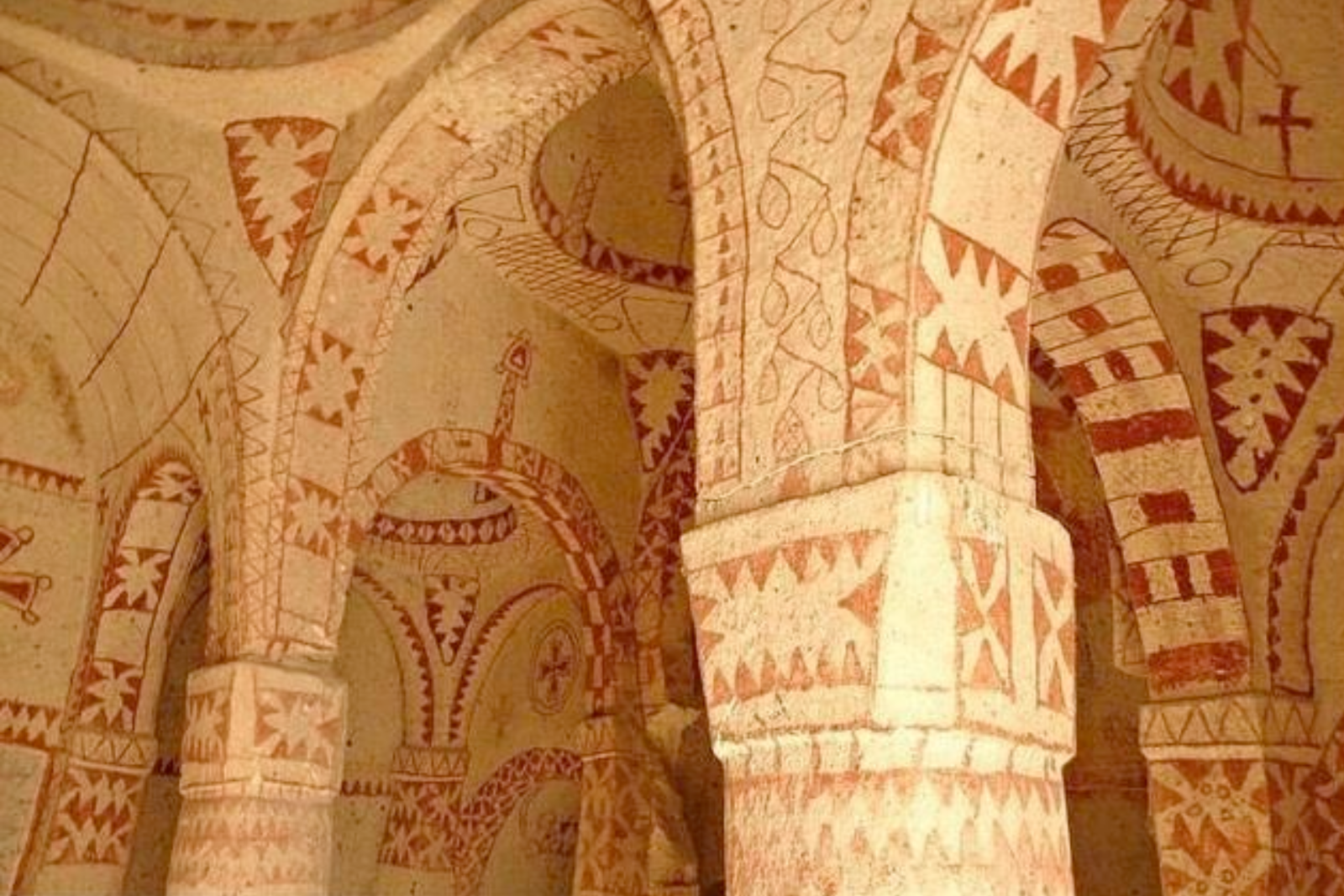 Frescoes at Chapel of St Barbara in Cappadocia under threat