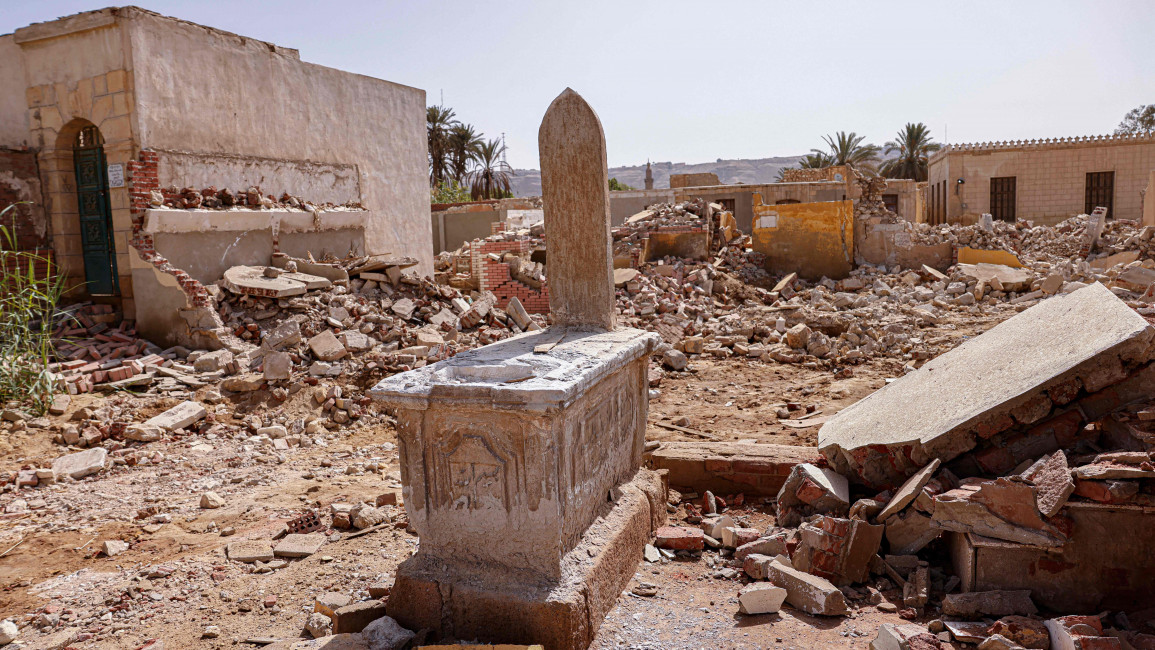 Historic Mamluk-style Ottoman tomb in Cairo razed for parking lot