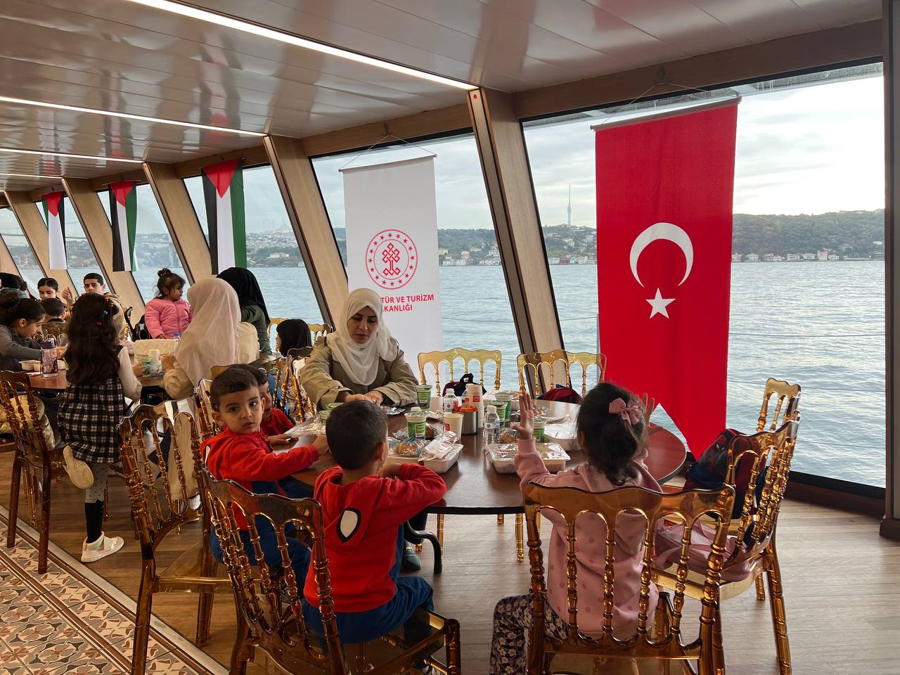 Hope and healing: Gazan families enjoy Bosphorus tour in Istanbul