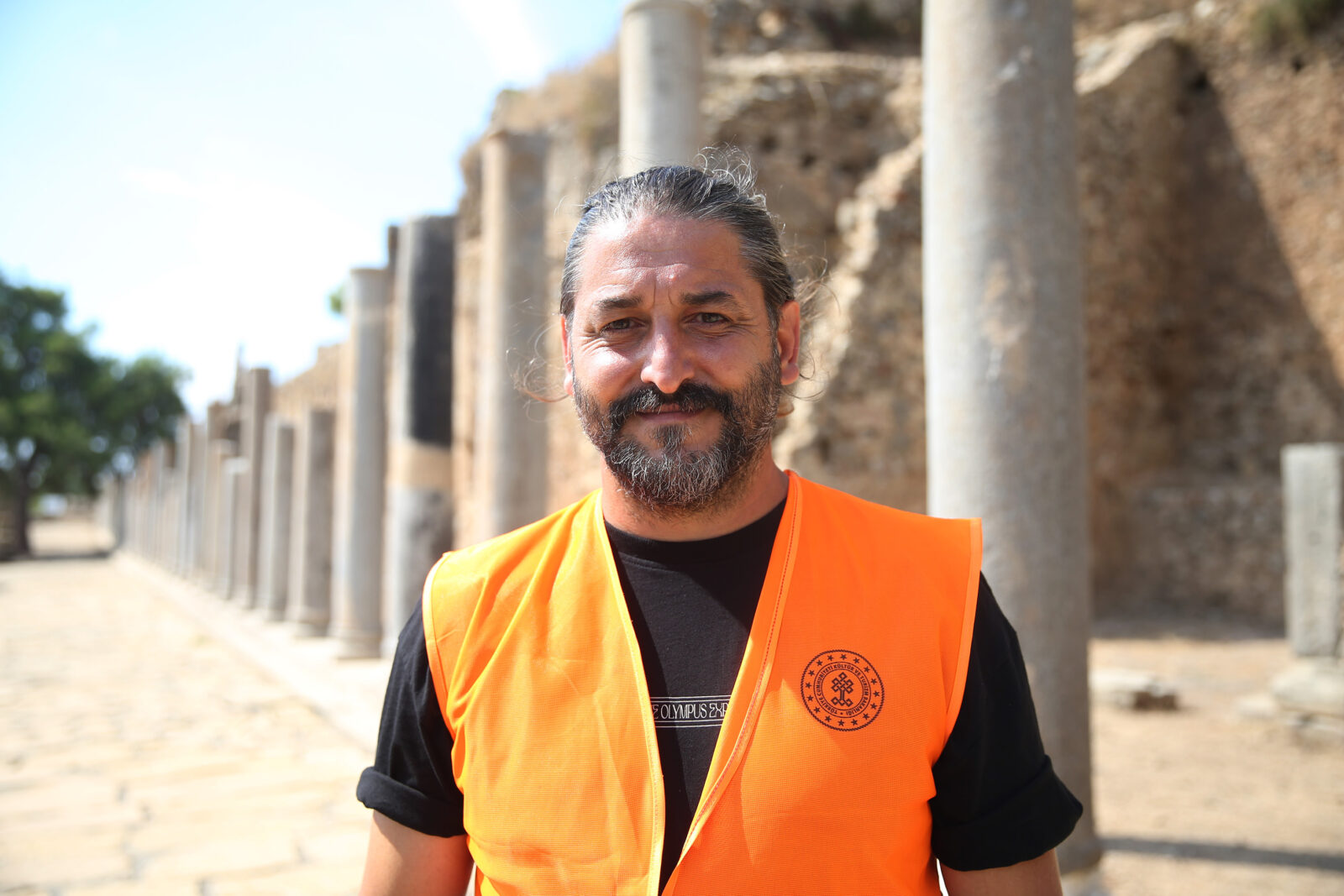 2,000-year-old columns in Türkiye's ancient city of Syedra re-erected