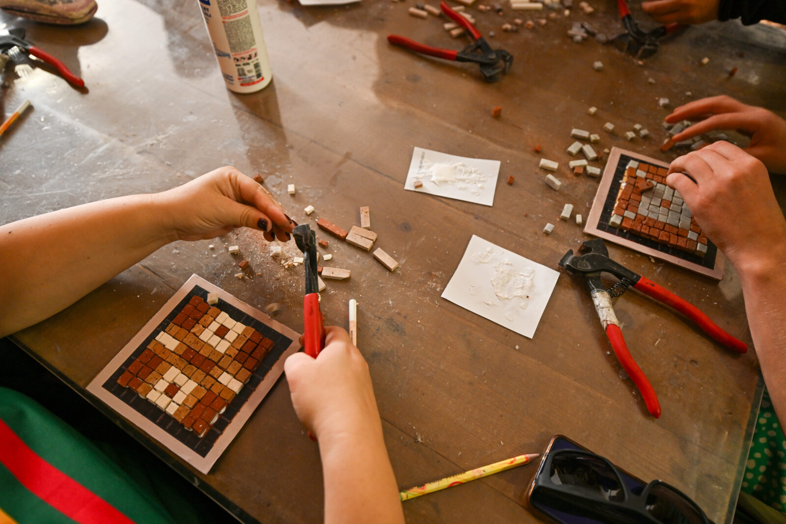 European students discover mosaic art in Türkiye's Gaziantep