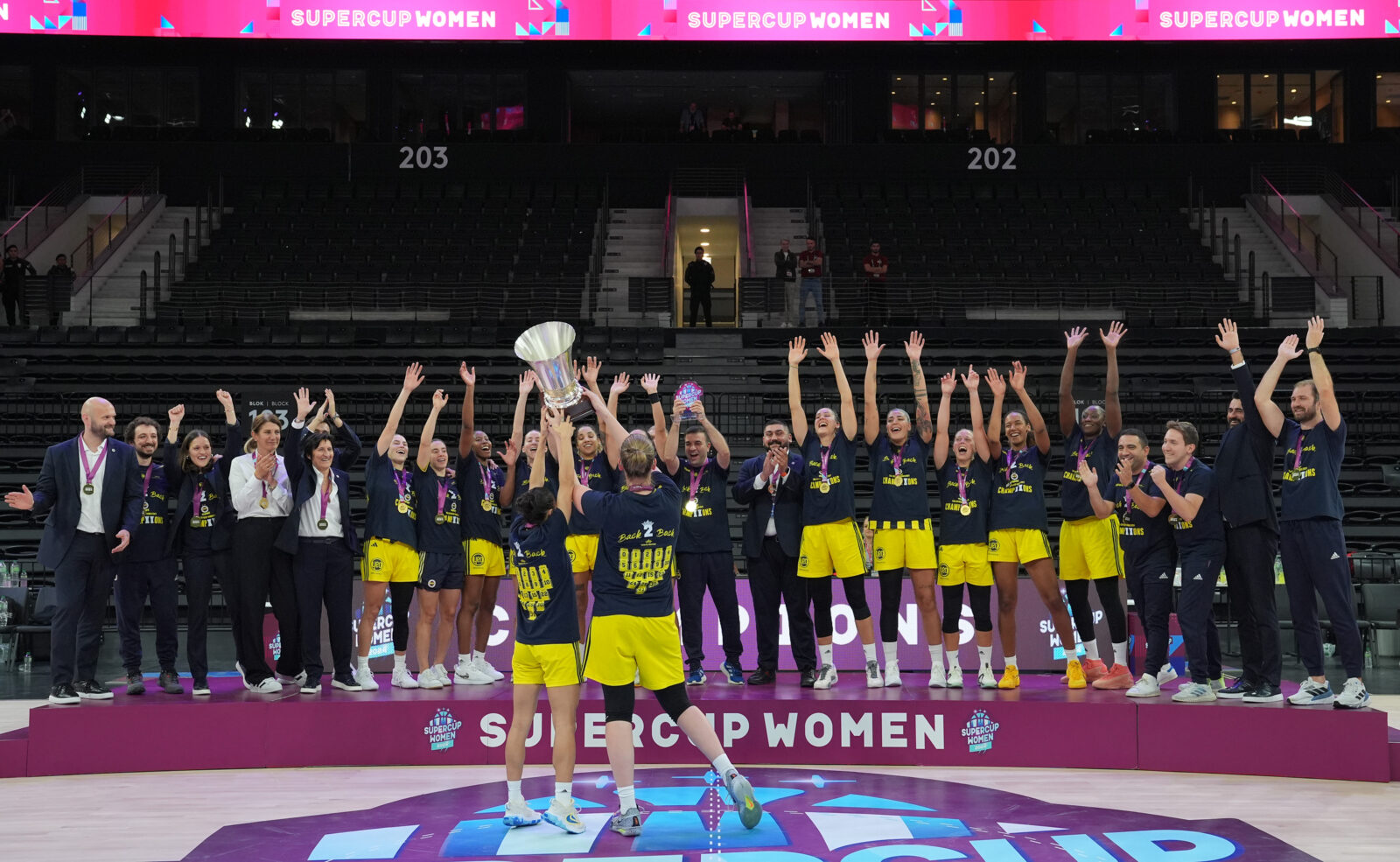 Fenerbahce Opet secures 2nd FIBA Women’s SuperCup victory over Besiktas