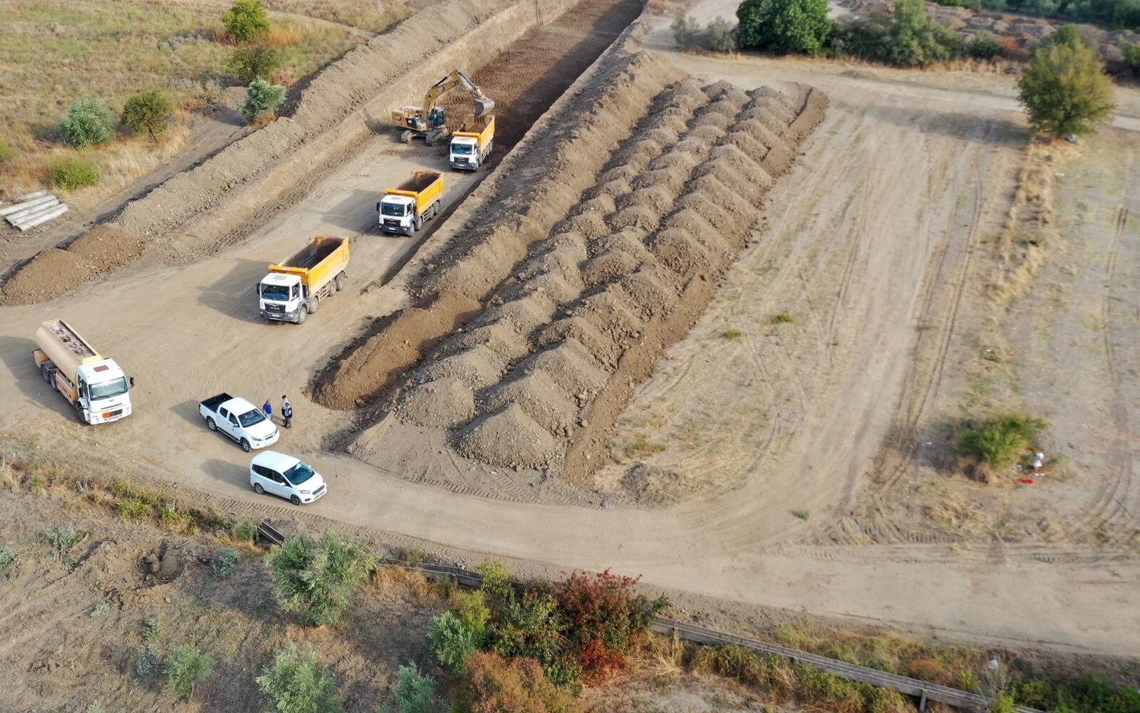 Work continues on Chinese auto giant BYD factory in Türkiye