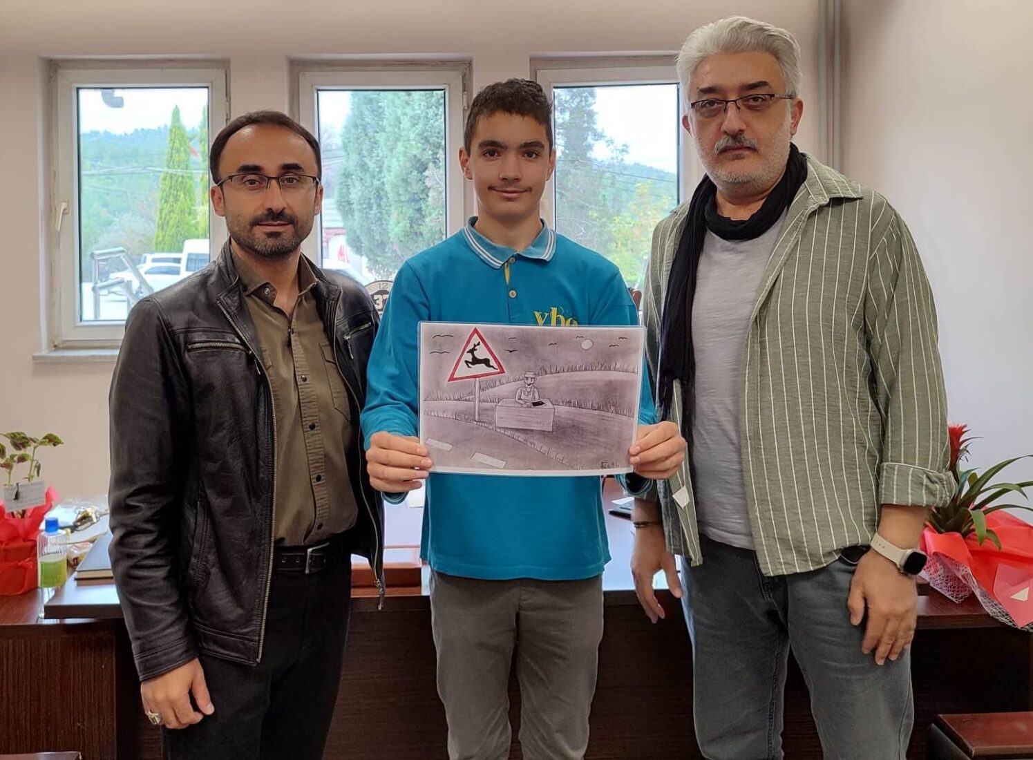 Turkish student wins world championship for animal rights cartoon