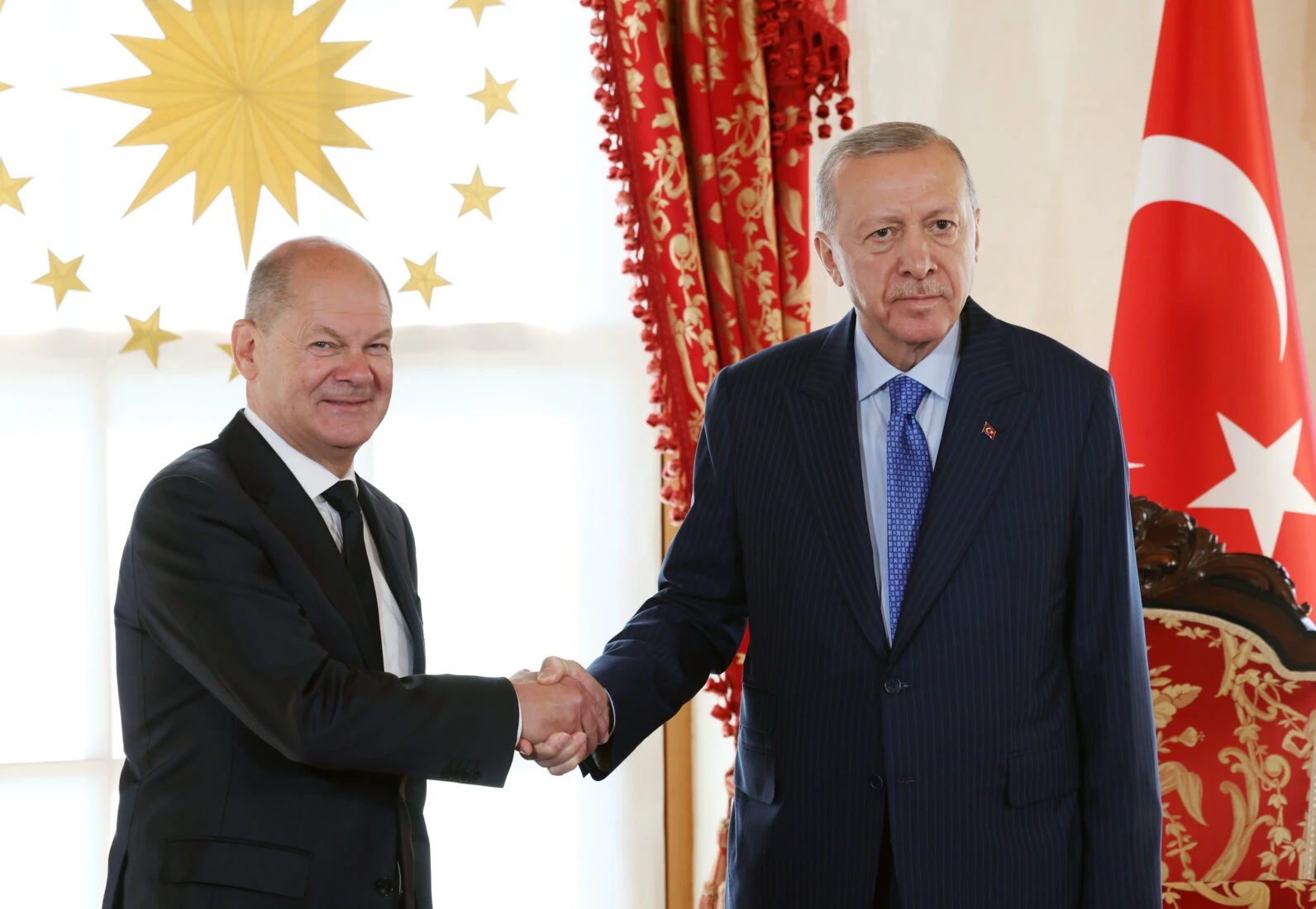 German Chancellor Scholz backs stronger EU-Türkiye ties, discusses Eurofighter sale