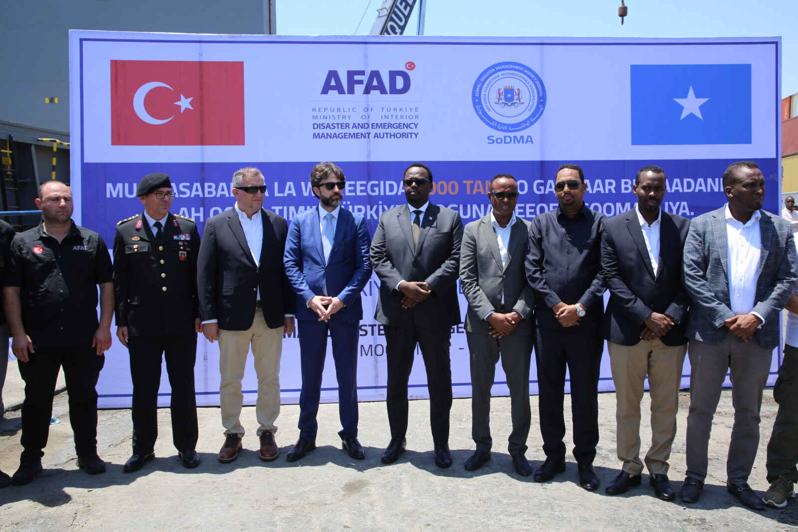 Türkiye sends 3,000 tons of humanitarian aid to Somalia