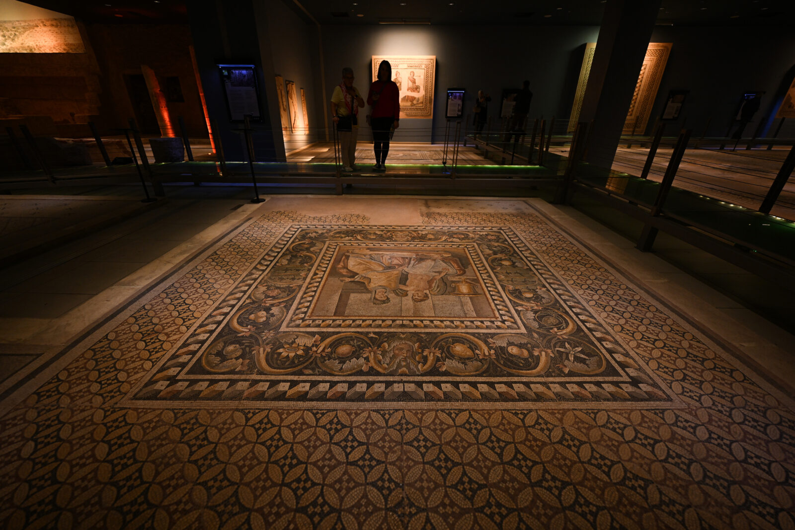 'Gypsy Girl' mosaic breaks visitor records at Zeugma Mosaic Museum