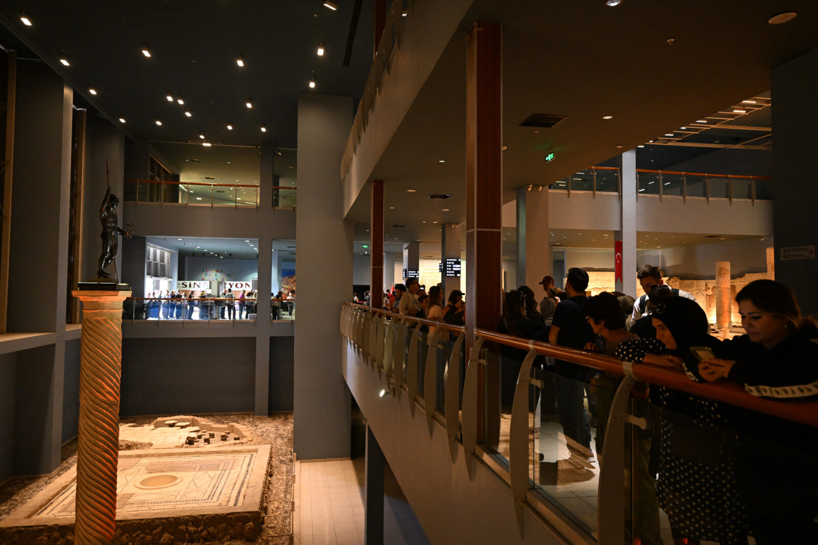 'Gypsy Girl' mosaic breaks visitor records at Zeugma Mosaic Museum