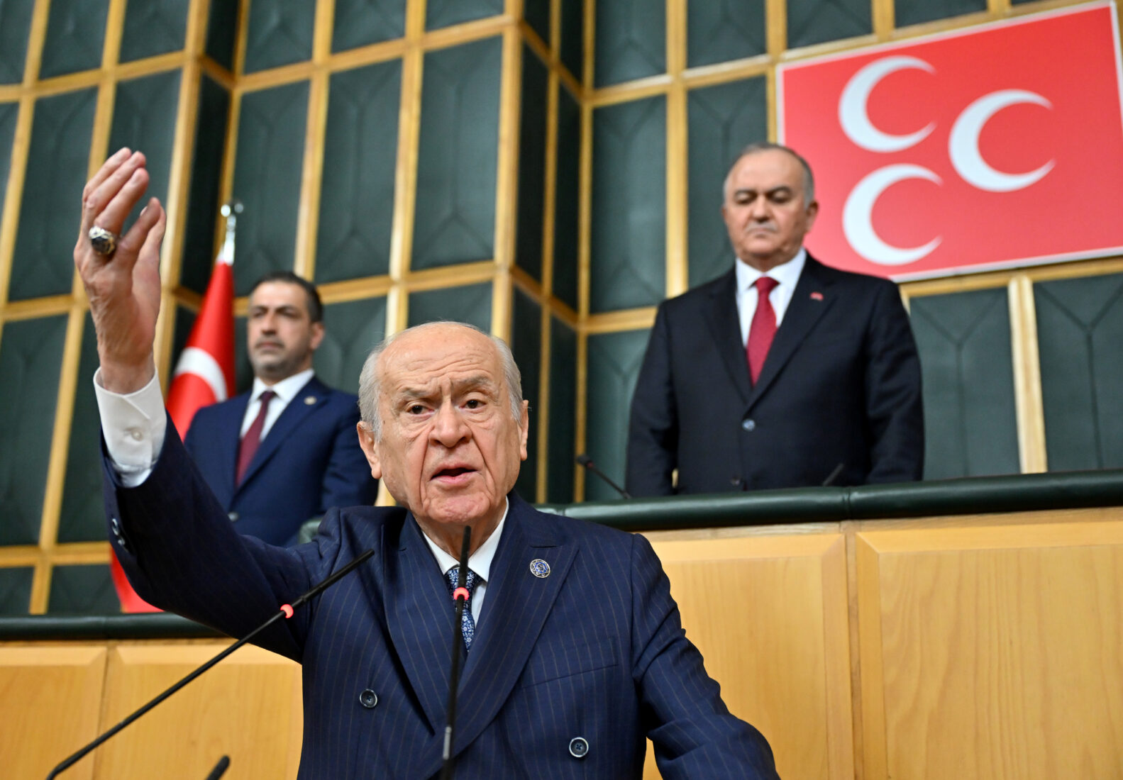 Nationalist party leader Bahceli calls on PKK leader Ocalan to disarm and address Turkish Parliament