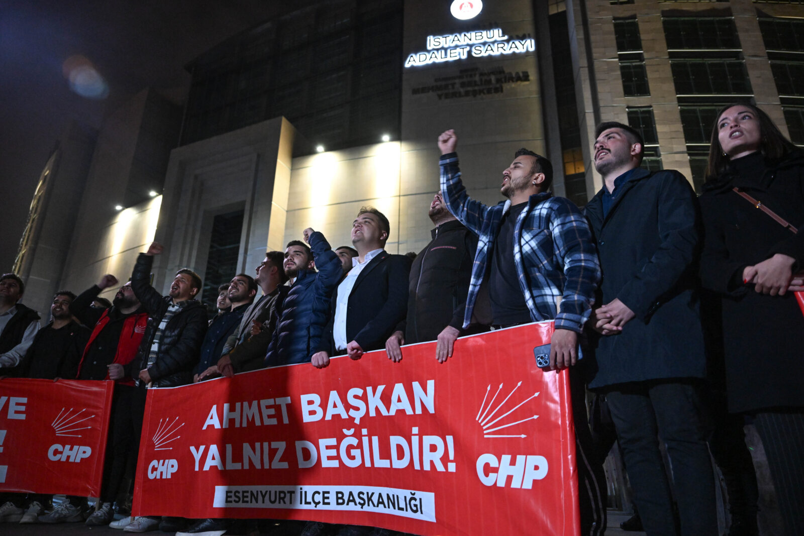 What are the charges against arrested CHP Esenyurt Mayor Ahmet Ozer?