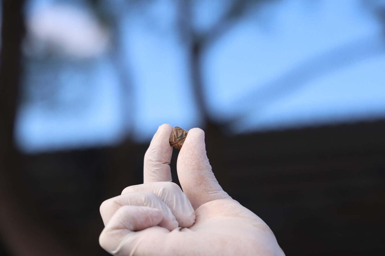 Ancient cylindrical seal dating back to 3,400 BC exhibited in Türkiye