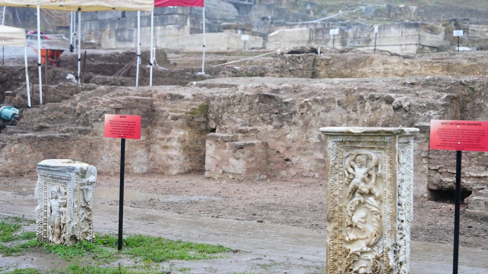 Ancient infrastructure, Byzantine church unearthed in Türkiye's Prusias ad Hypium