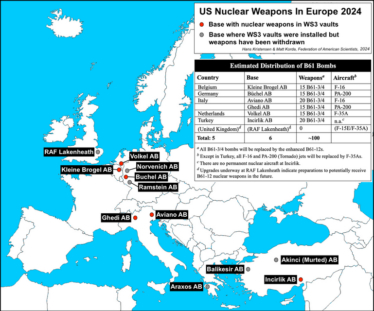 NATO begins 2-week nuclear exercise involving 60 aircraft across Europe