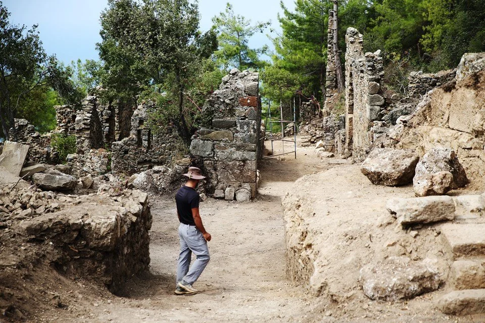 Turkish ancient city Syedra in Antalya prepares for night tourism