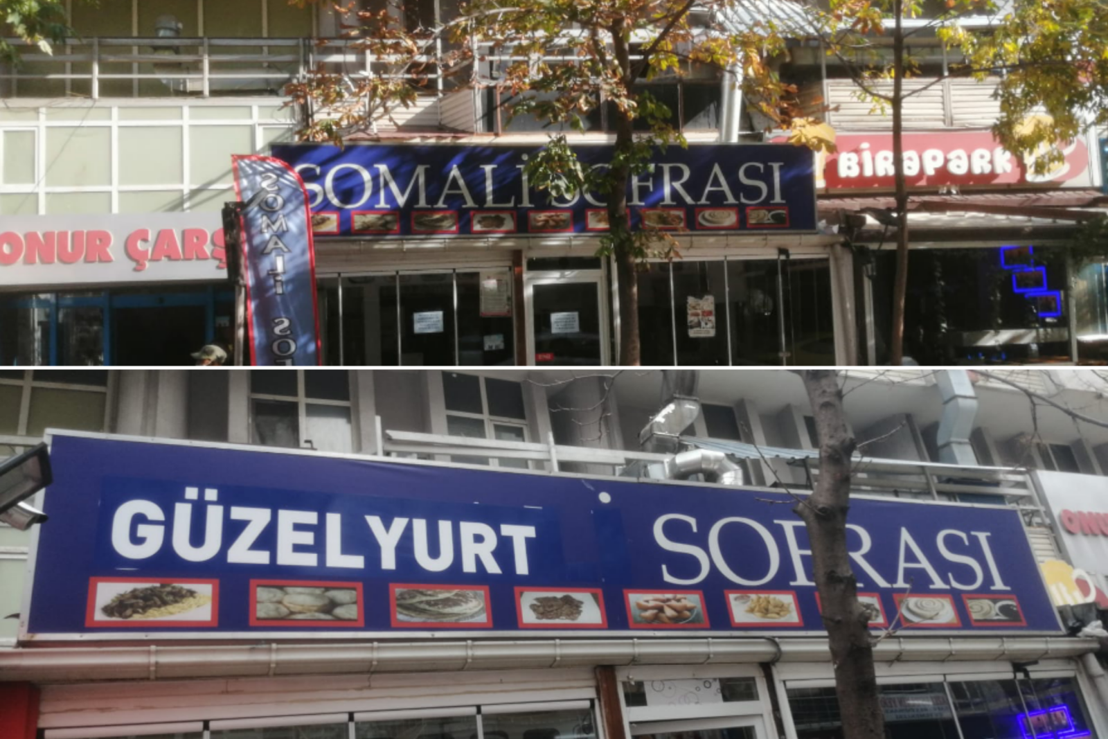 The journey from Somali Sofrasi to Guzelyurt Sofrasi: The restaurant underwent several rebrandings to meet regulatory demands, reflecting the increasing discrimination in Türkiye