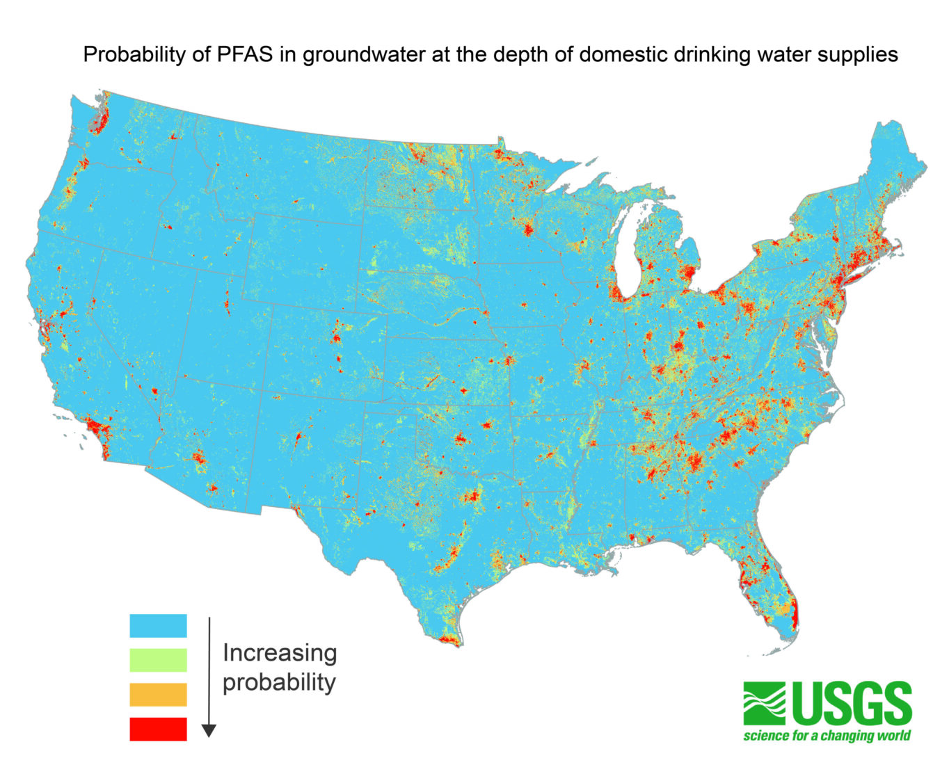 Millions in US may depend on contaminated groundwater for drinking water supplies