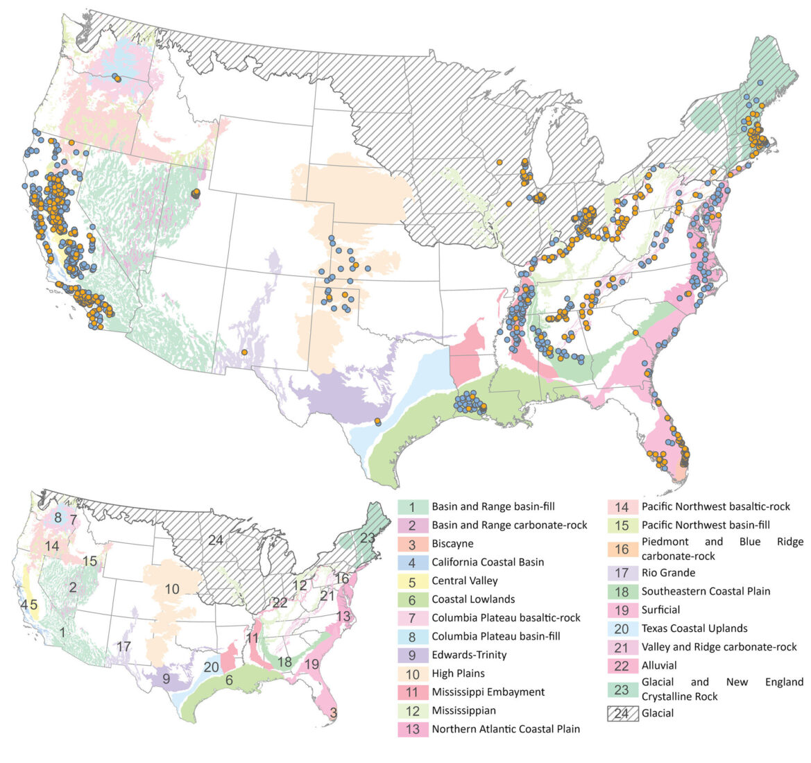 Millions in US may depend on contaminated groundwater for drinking water supplies