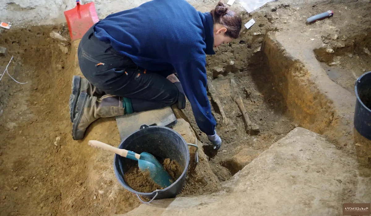 700-year-old ancient Roman burial site discovered in Paris basement